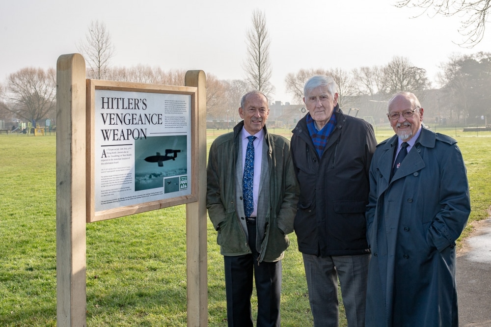 Tragic tale of Tonbridge's Racecourse doodlebug